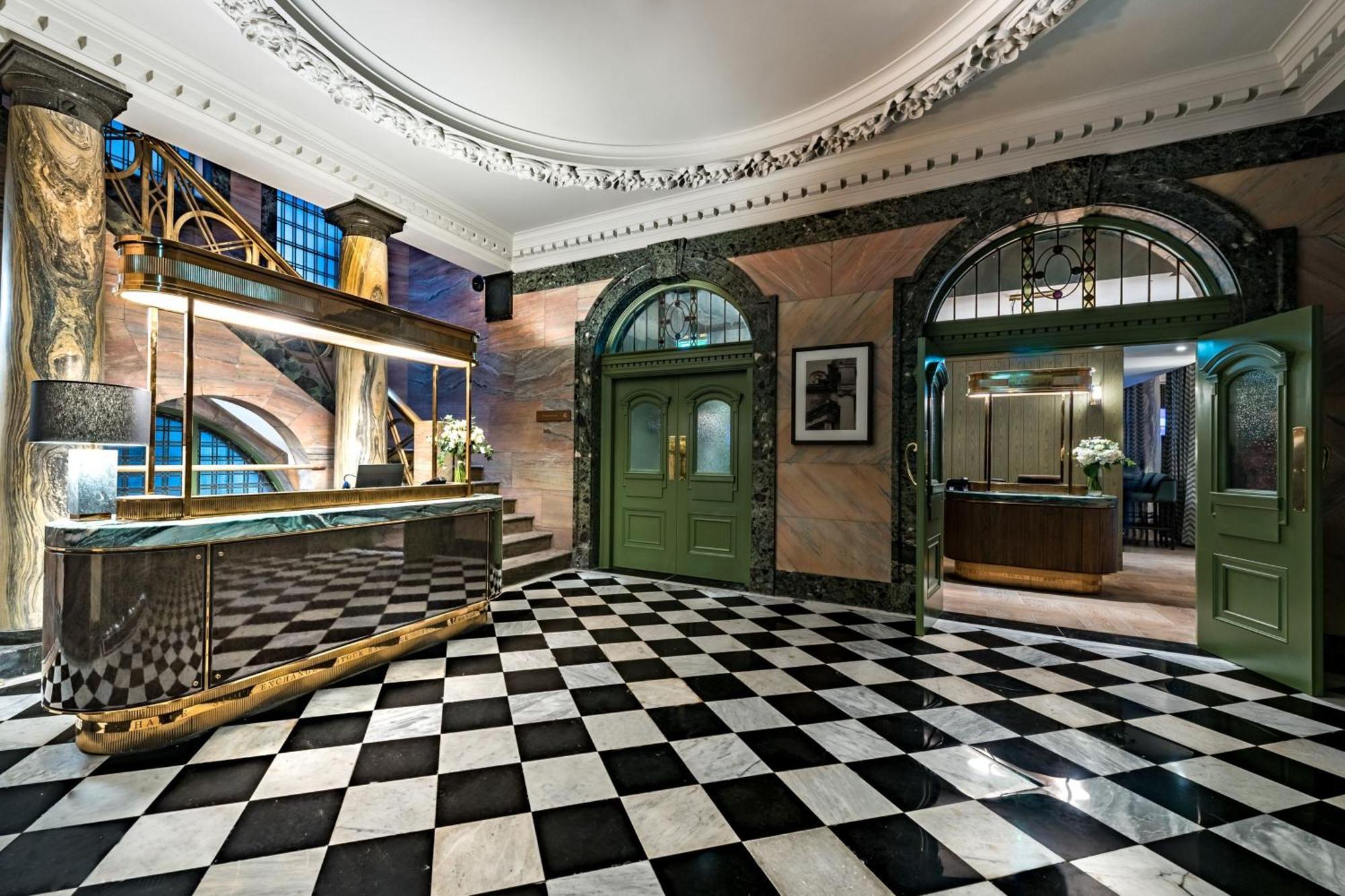 Stock Exchange Hotel Manchester Exterior foto The hotel's lobby